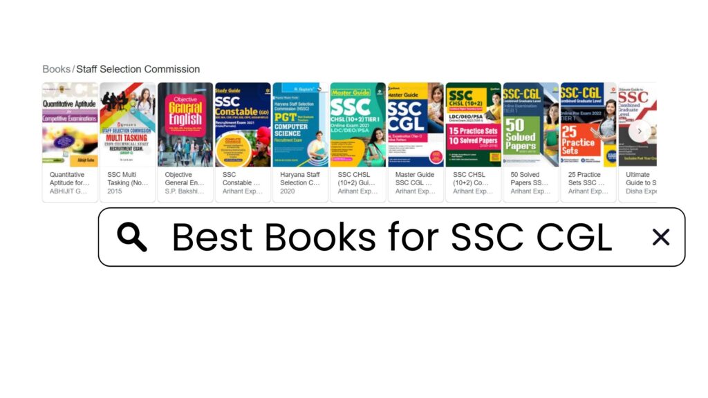 Staff Selection Commission Books