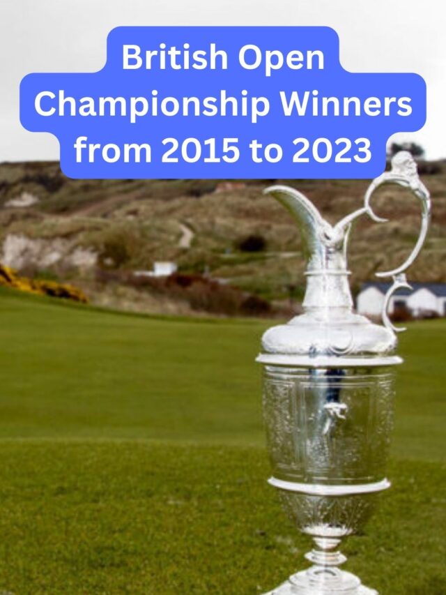 Memorable Moments from British Open Winners (2015-2023)