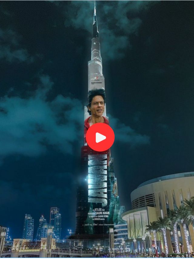 SRK Jawan Movie Trailer | Jawan Burj Khalifa August 31, 2023
